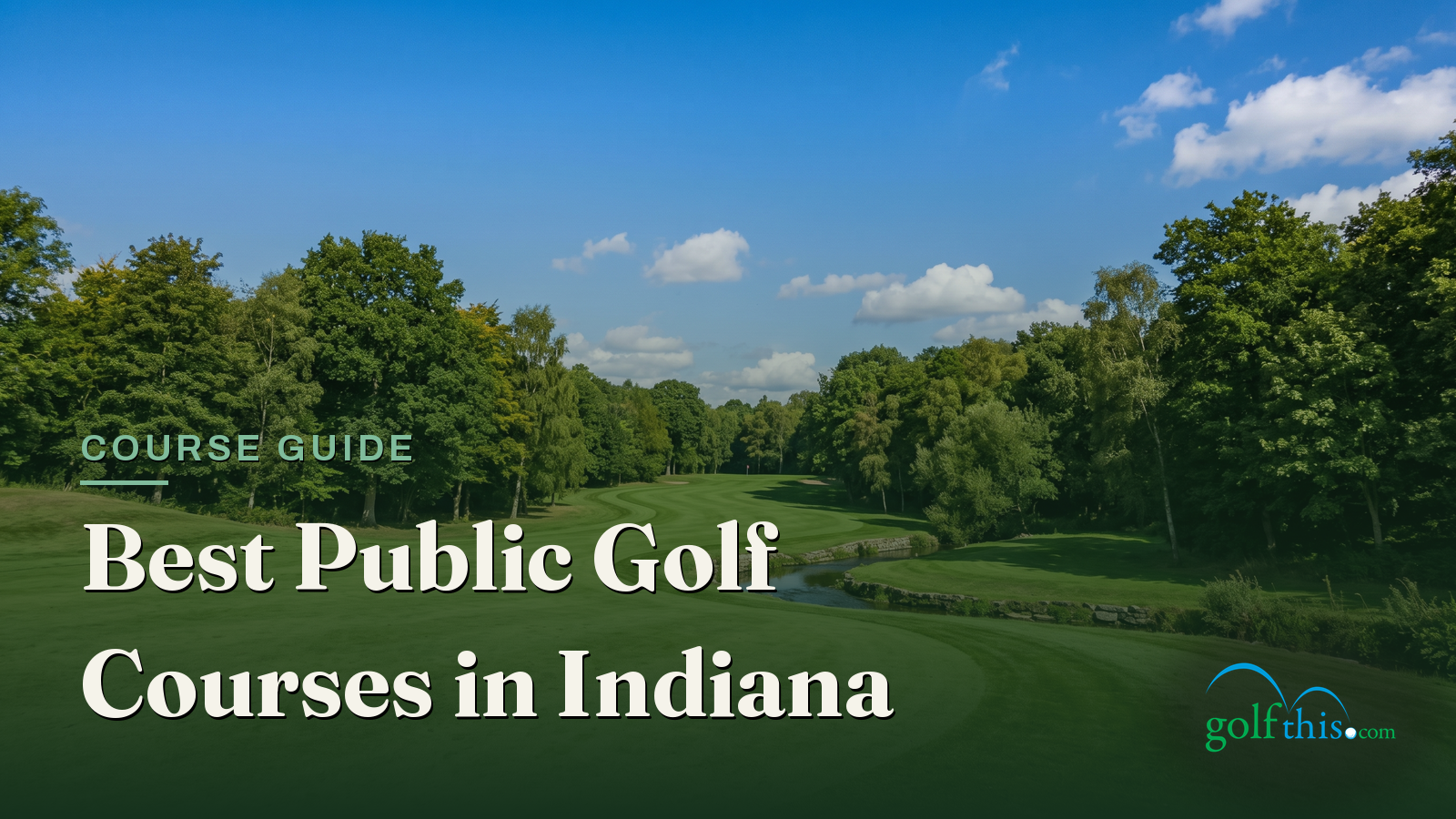 Best Golf Course Header - Indiana